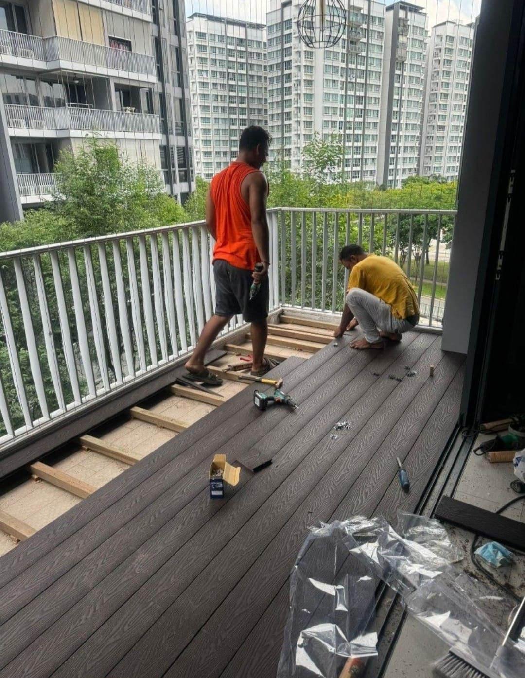 Decking (Swimming Pool & Balcony)